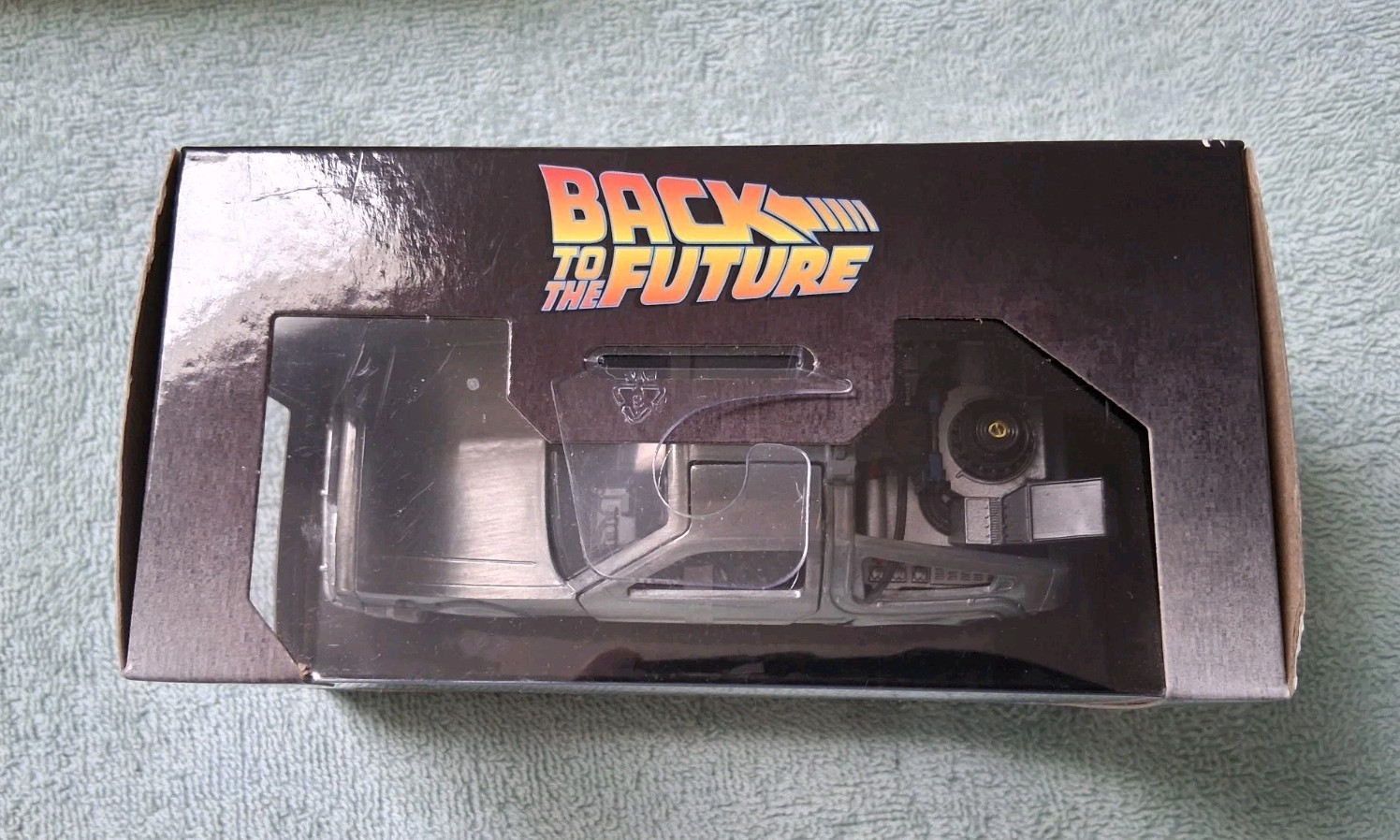 Jada Toys Back to the Future Time Machine 1:24 Die-Cast Vehicle NEW IN BOX!