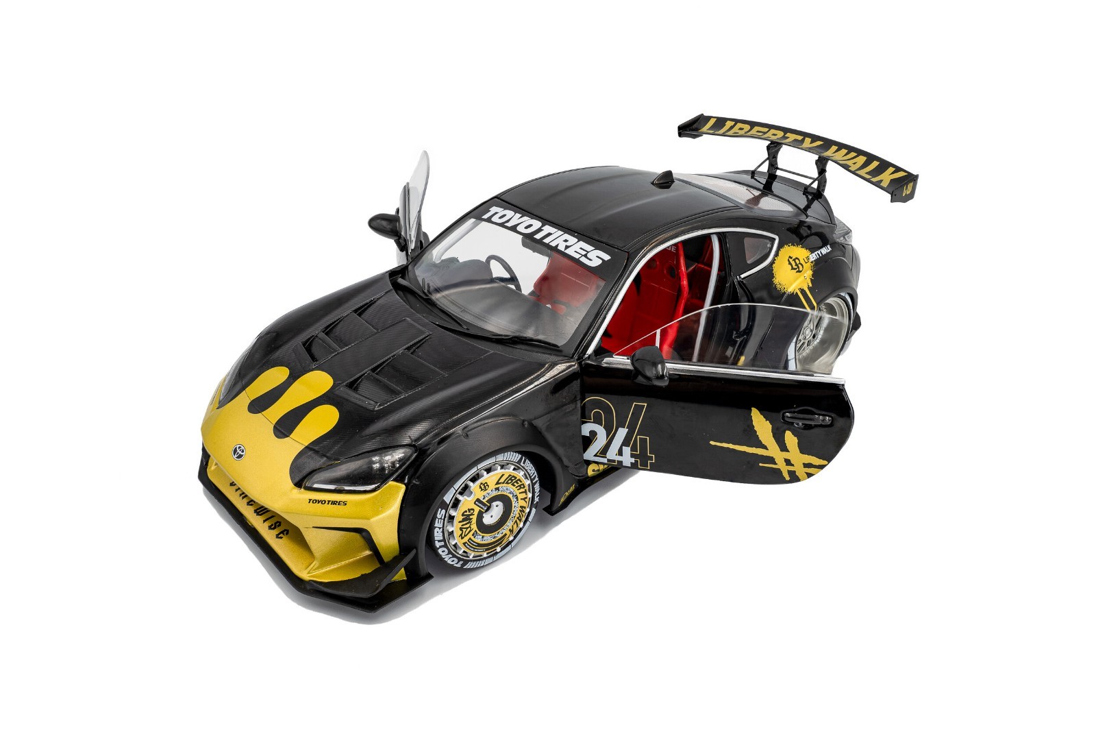 2024 Toyota GR86 Liberty Walk Body Kit Diecast 1:18 Scale Model- Solido S1813603