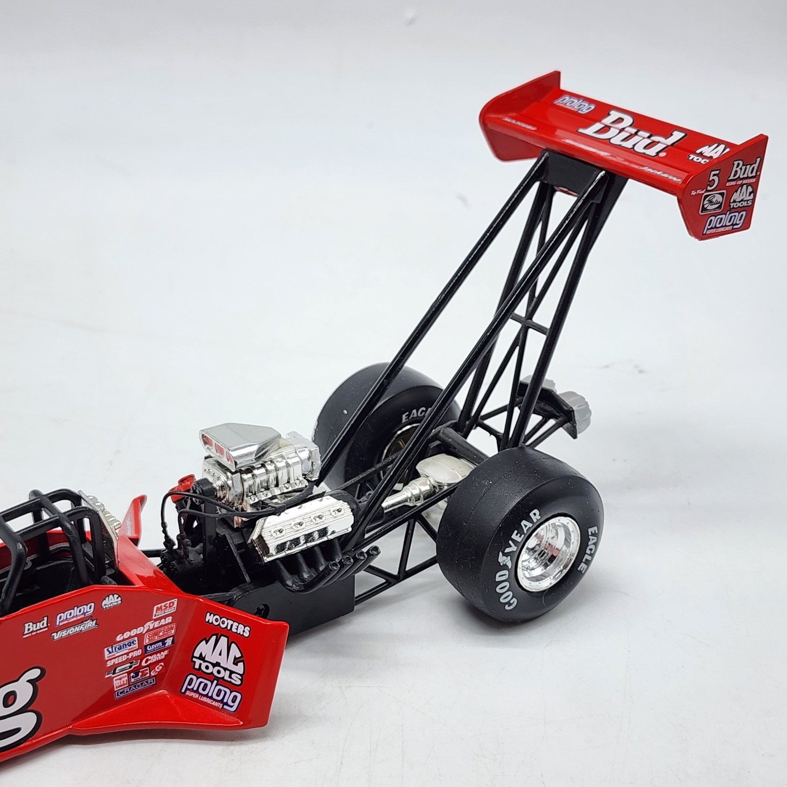58D Kenny Bernstein Budweiser Louie The Lizard NHRA Top Fuel Dragster 1/24