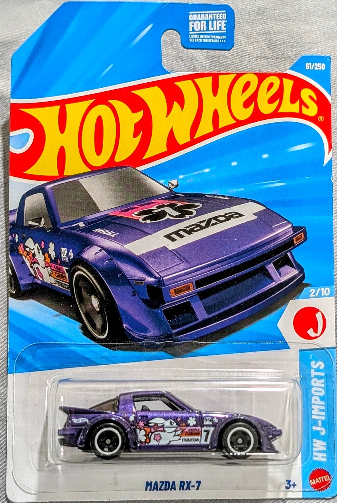 2026 Hot Wheels HW J-IMPORTS 2/10 Mazda RX-7 61/250
