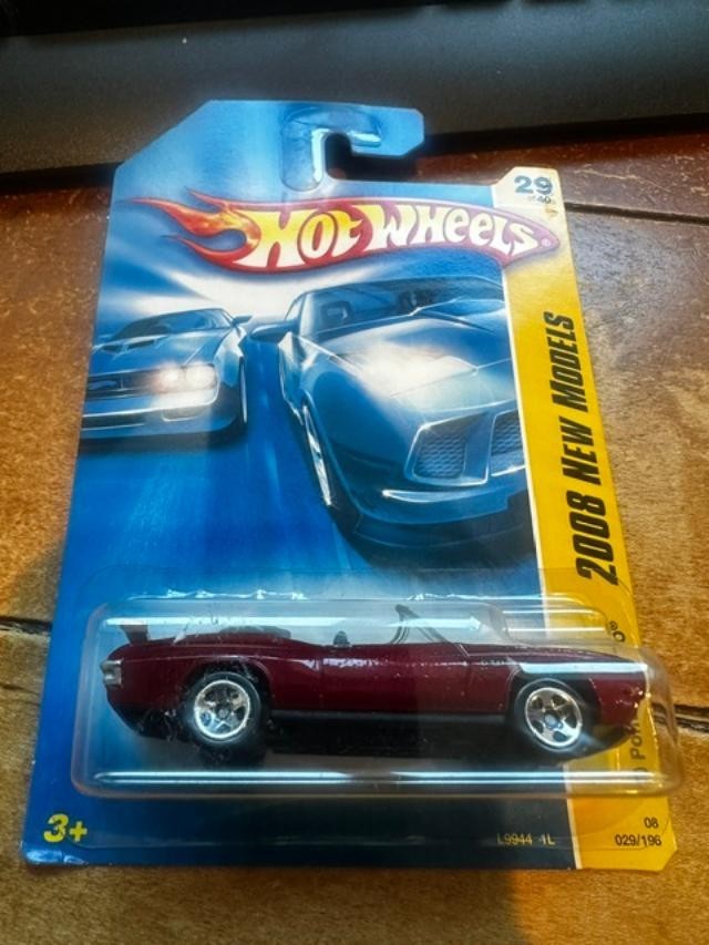 2008 Hot Wheels New Models ’70 Pontiac GTO #29 Red