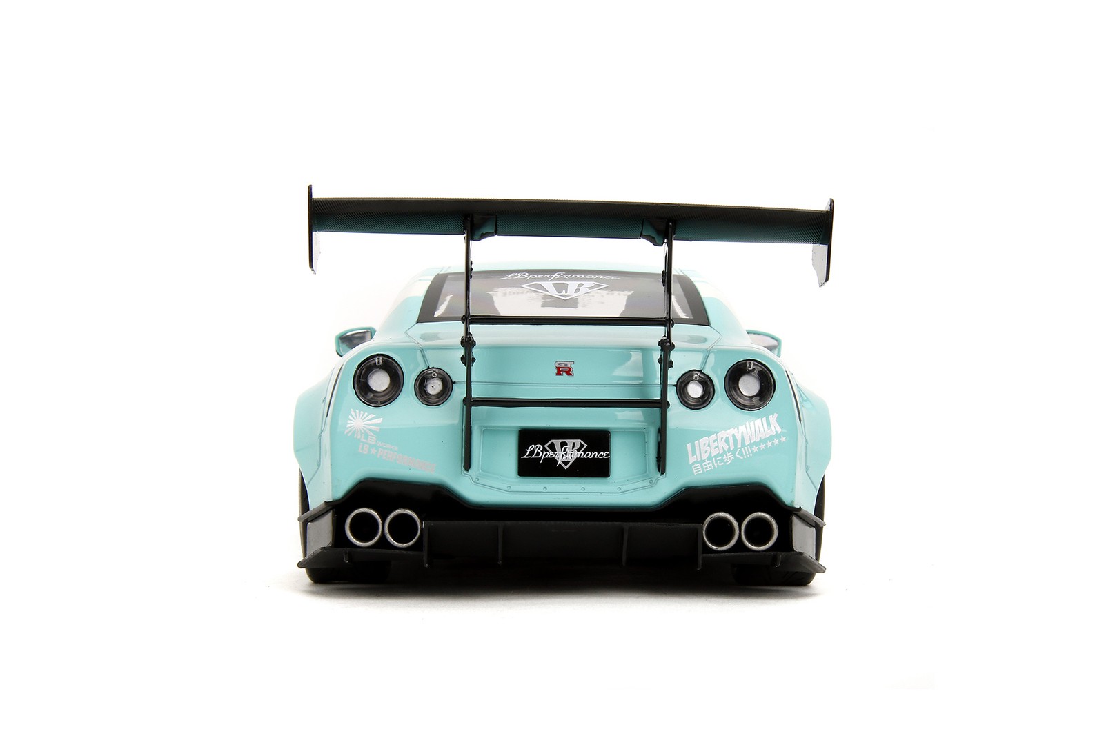 2020 NISSAN GT-R (R35) W/LIBERTY WALK BODY KIT 2.0 1/18 DIECAST JADA TOYS 36382