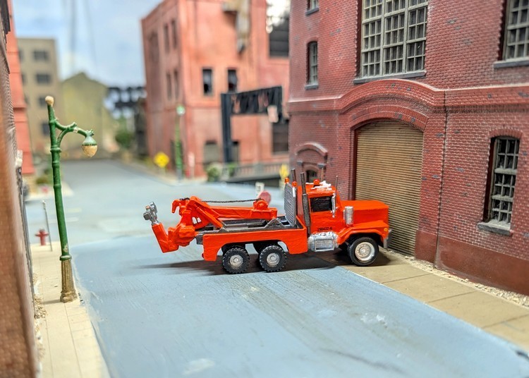 1/87 HO Scale Custom Built 3D Printed Western Star Heavy Duty Wrecker Tow Truck
