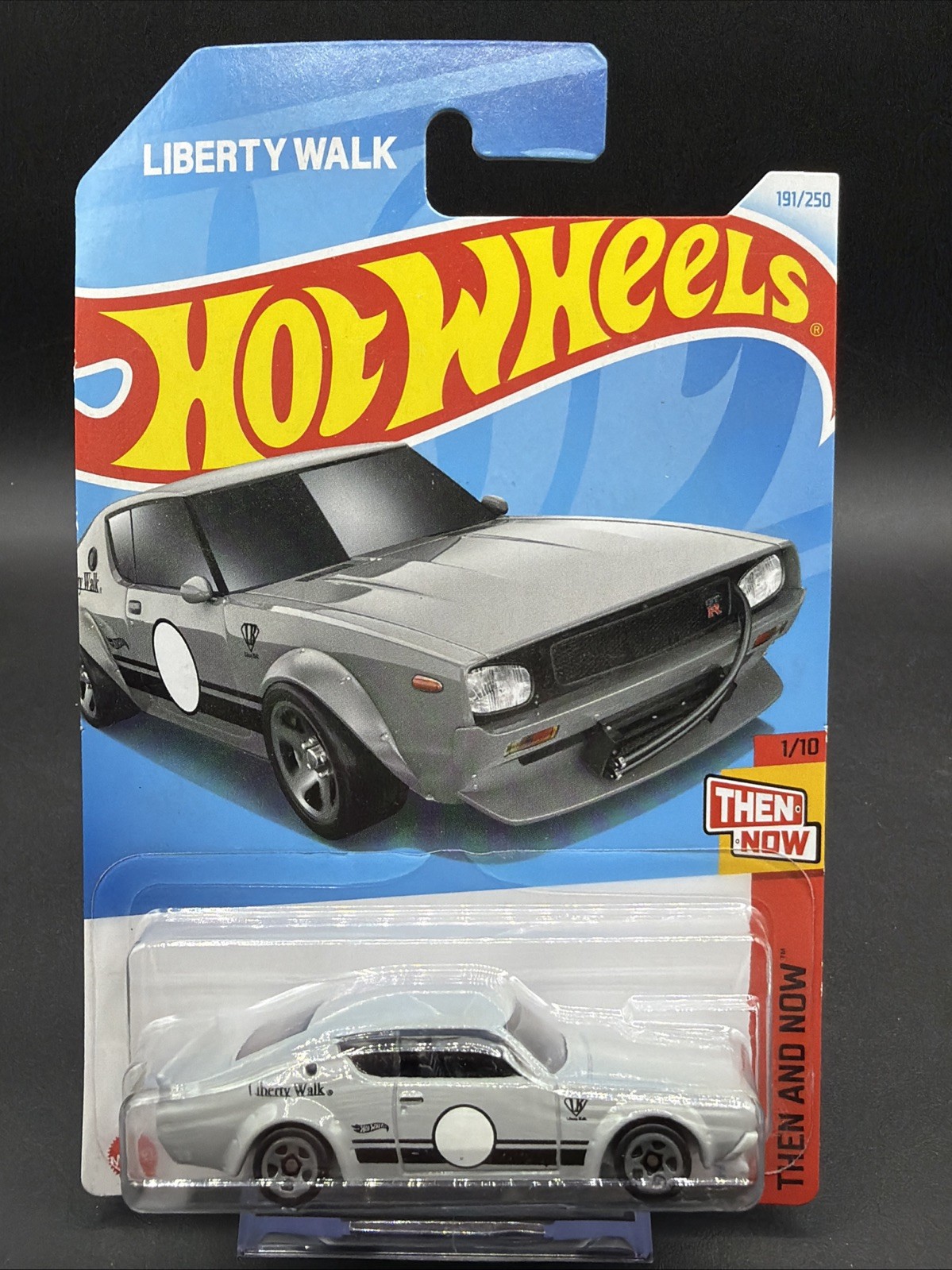 2021 Hot Wheels Then and Now NISSAN SKYLINE 2000GT R LBWK very nice 1/10