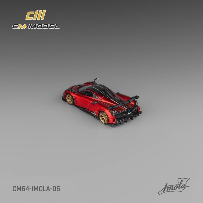 CM MODEL 1:64 Pagani Imola Metallic Red Diecast Model Car