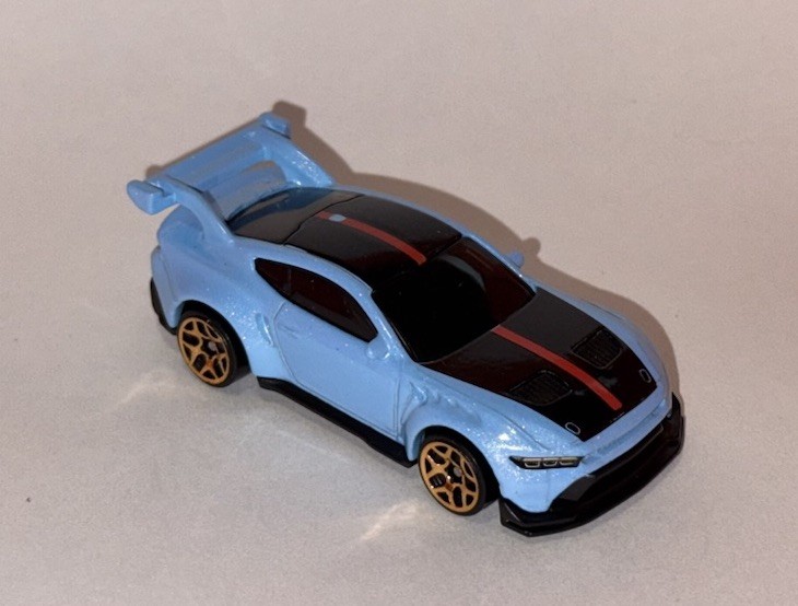 HOT WHEELS Loose Ford Mustang GTD (Light Blue Version)