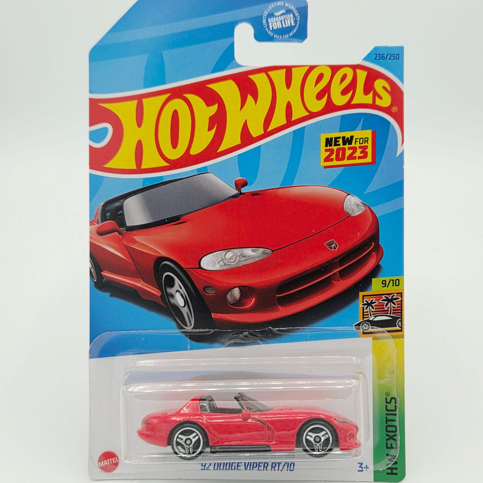 Hot Wheels ’92 Dodge Viper RT/10 (2023 HW Basic – Exotics)