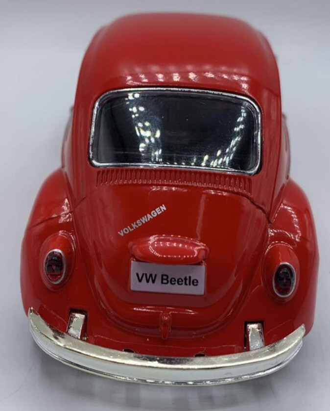 1967 Volkswagen Classical Beetle Hard Top, Red – Kinsmart 5375D – 1/32 Scale