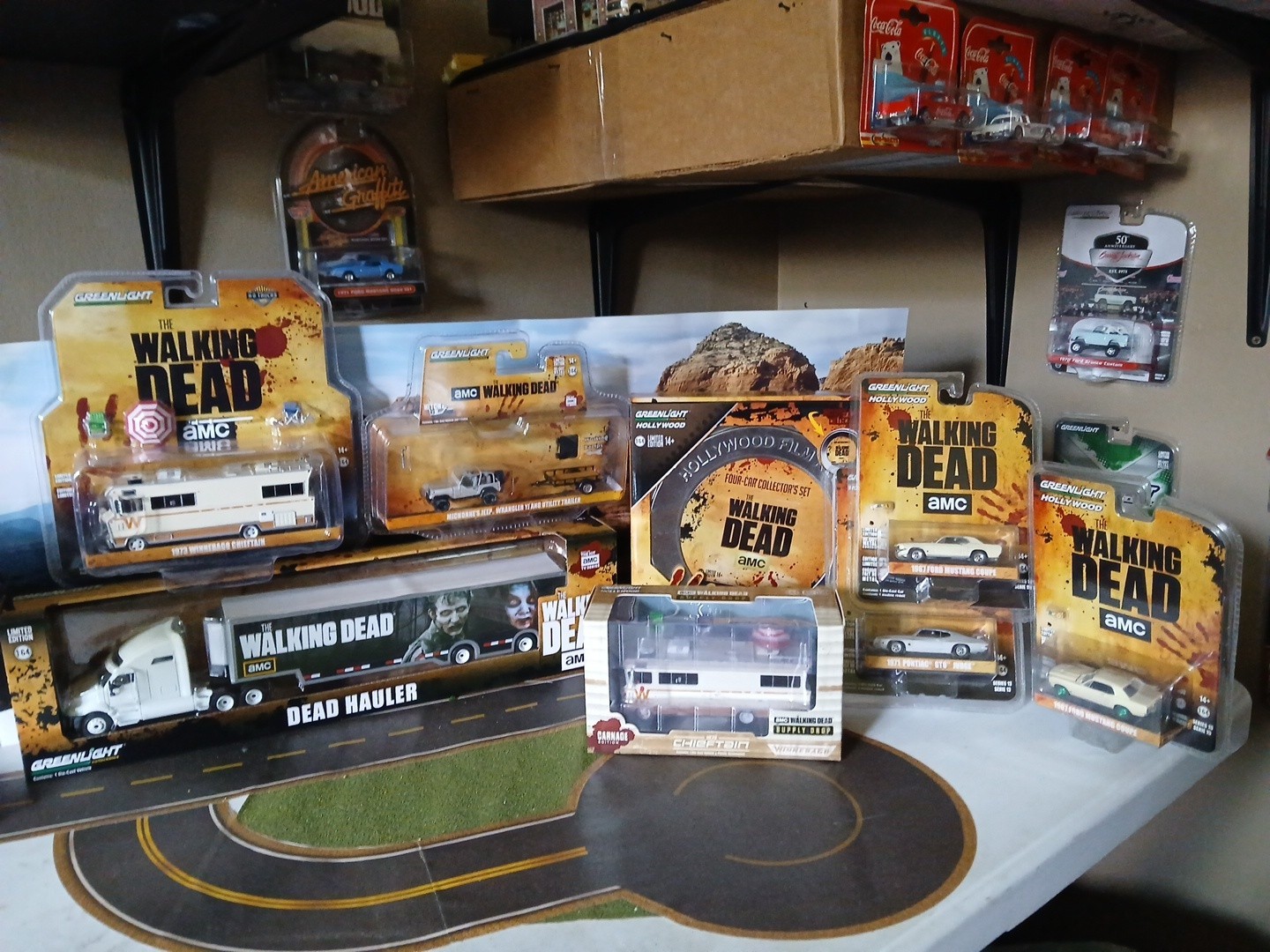 greenlight 1/64 Walking Dead Collection 8 Piece Set