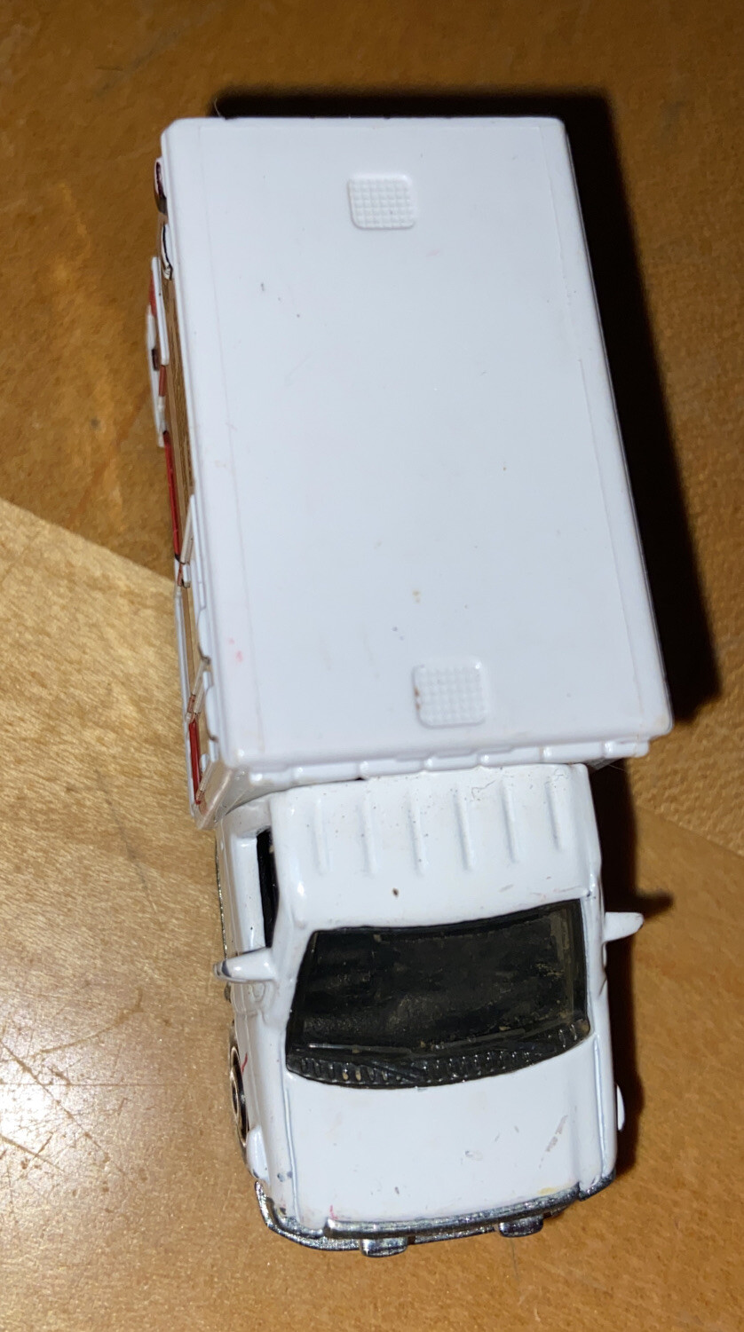 Vintage Matchbox 2009 Ford E-350 Providence Fire Rescue Ambulance Rare Rhode Isl