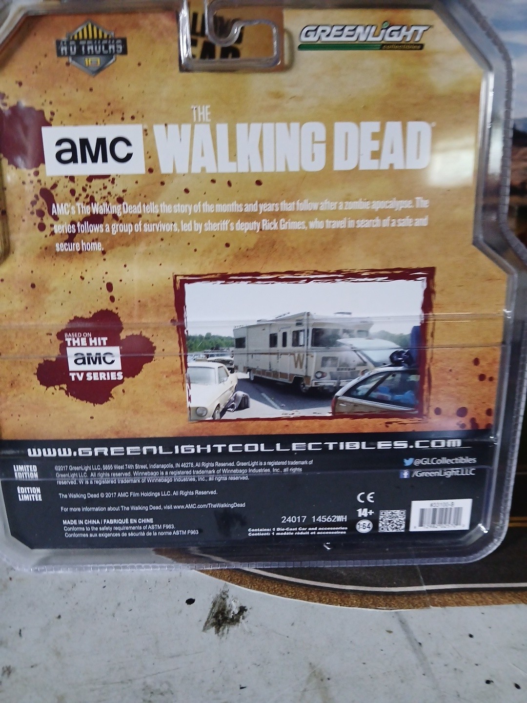 greenlight 1/64 Walking Dead Collection 8 Piece Set