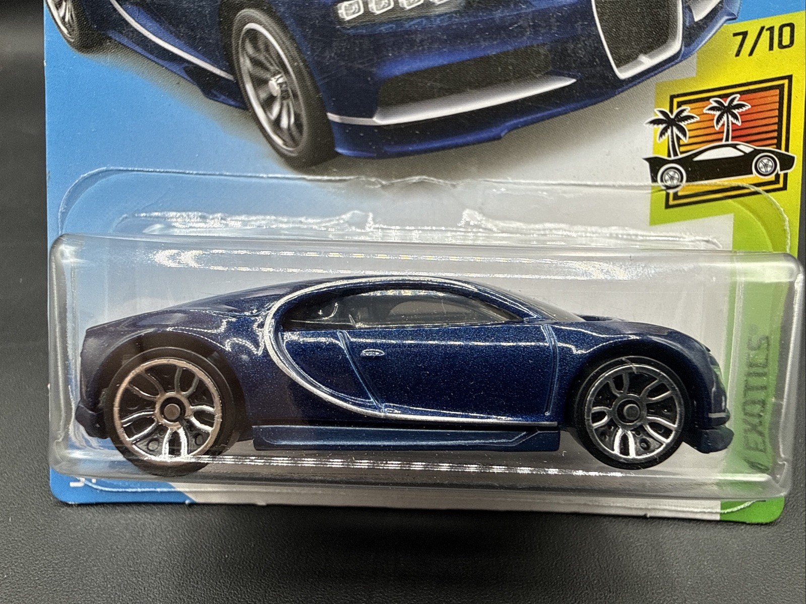 2019 Hot Wheels BLUE 16 BUGATTI CHIRON HW Exotics MANY MORE LISTED multiple avai