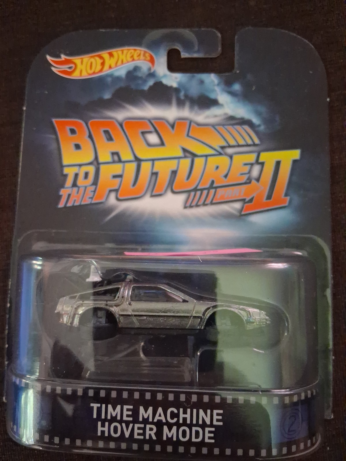 Time Machine Hover Mode Back to The Future Part II Hot Wheels 2014 Retro Series