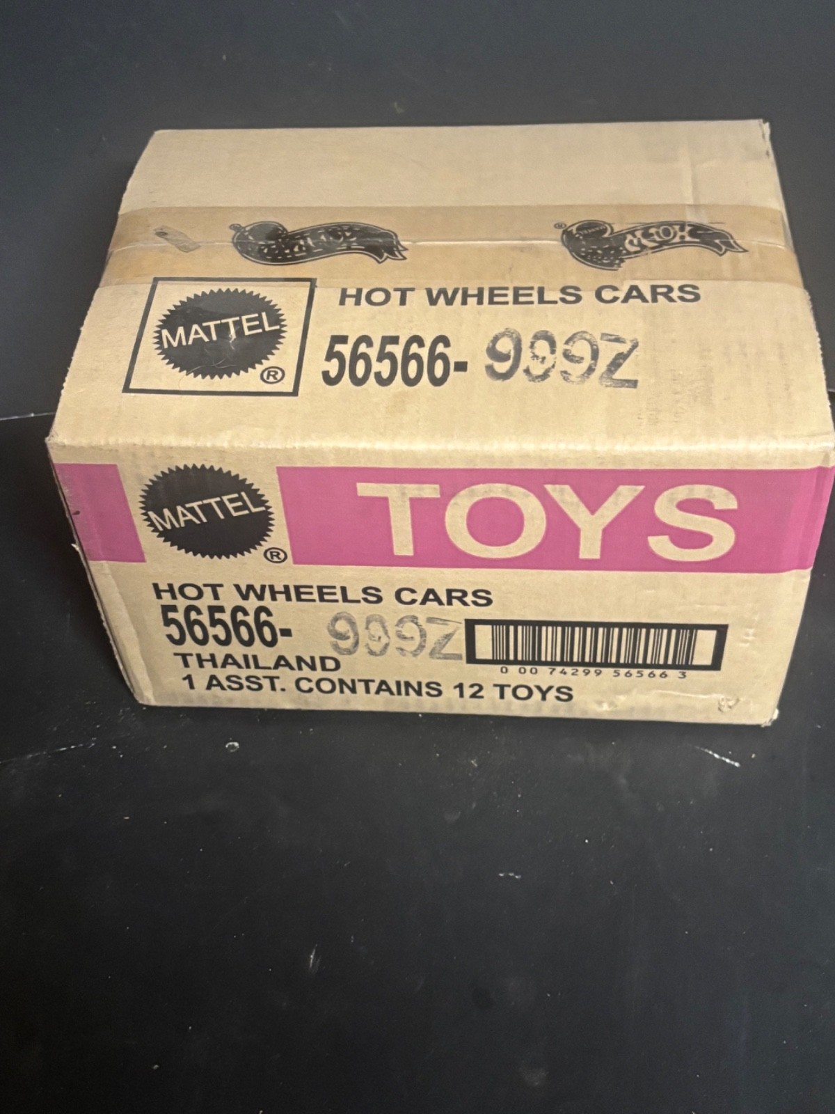 Hot Wheels Case 56556-999Z Sealed Box of 12 Hot Rod & Rod Custom Unopened Box