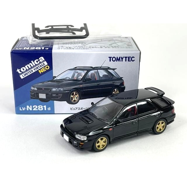 Tomica Vintage Subaru Impreza Pure Sport Wagon WRX STi Ver.V Model 1/64 LV-N281d