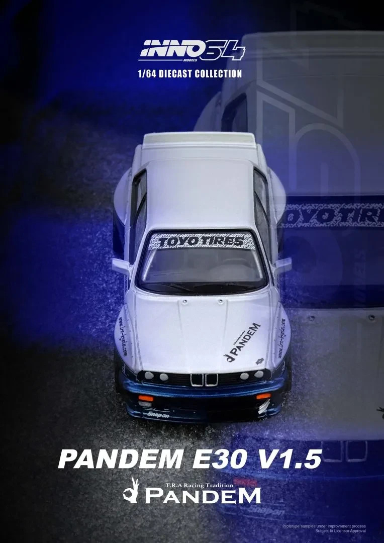 INNO – PANDEM E30 M3 Silver/Blue