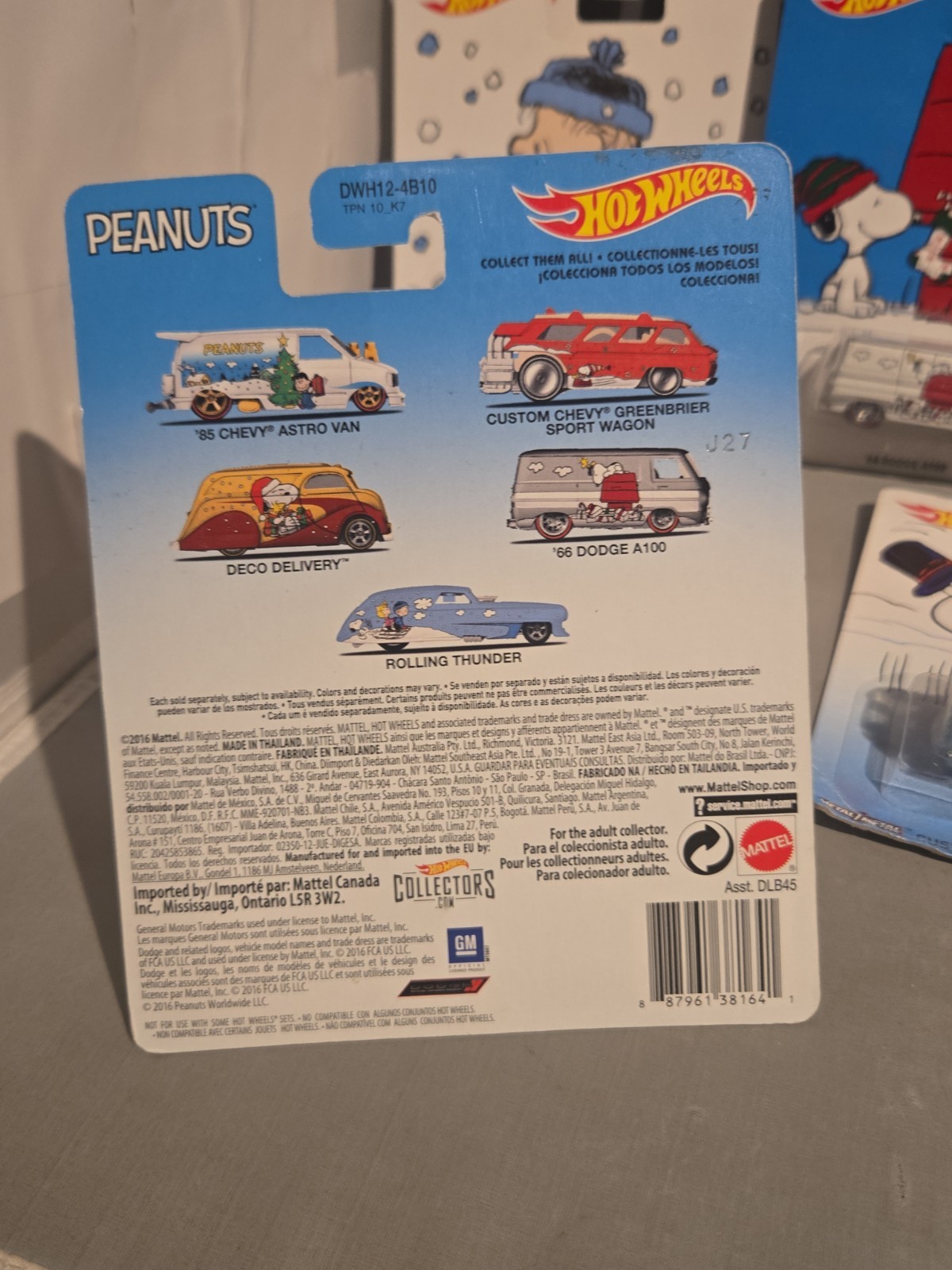 *READ* New Hot Wheels ~ 2016 Pop Culture Peanuts-Complete Set of 5