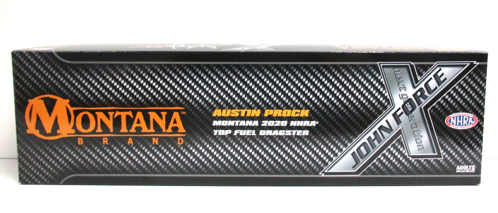 RC2 AUTO WORLD AUTOGRAPHED AUSTIN PROCK MONTANA BRAND 2020 TOP FUEL DRAGSTER