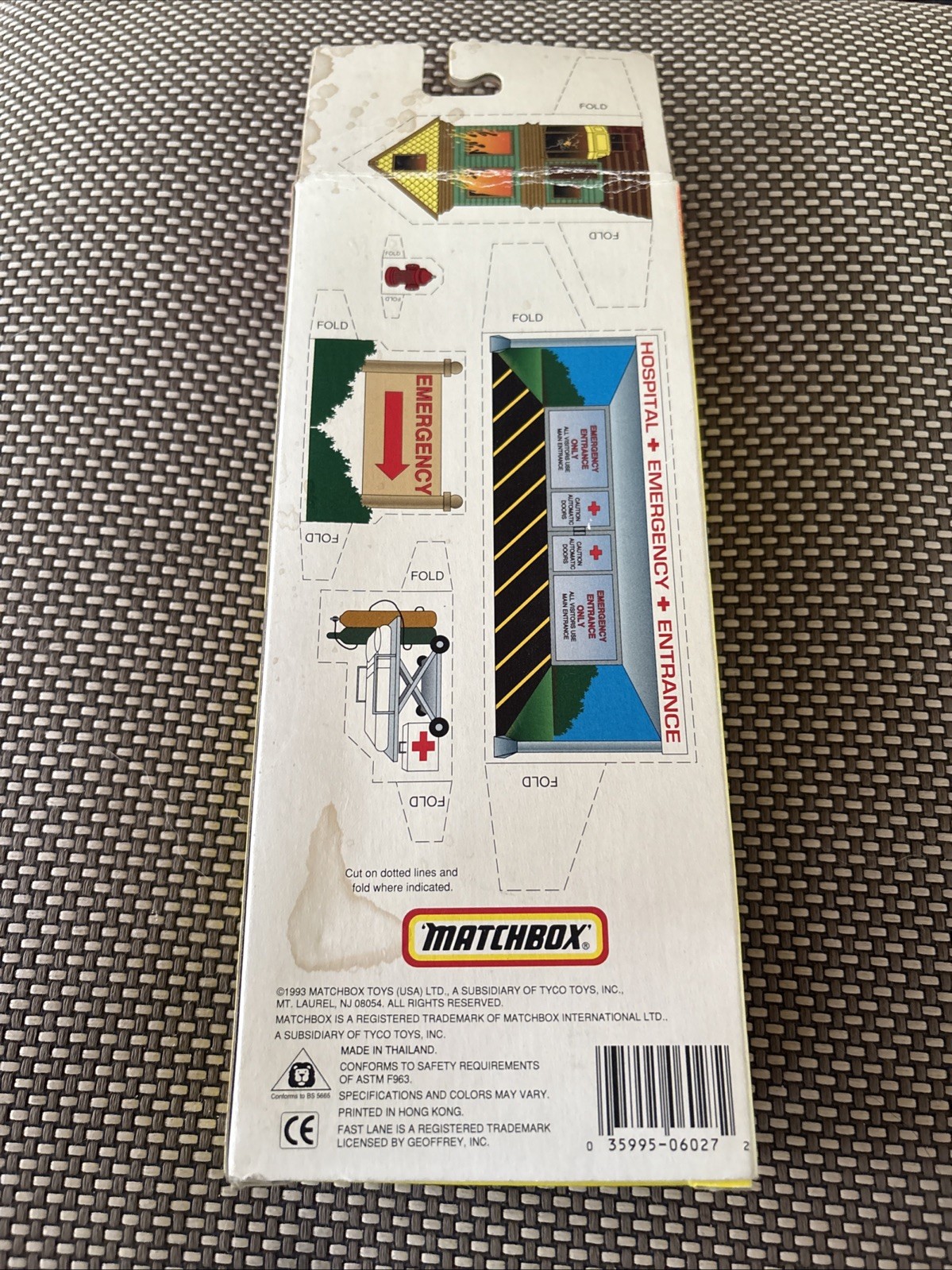 Matchbox Emergency 5 Pack Cars Vehicles New 1993