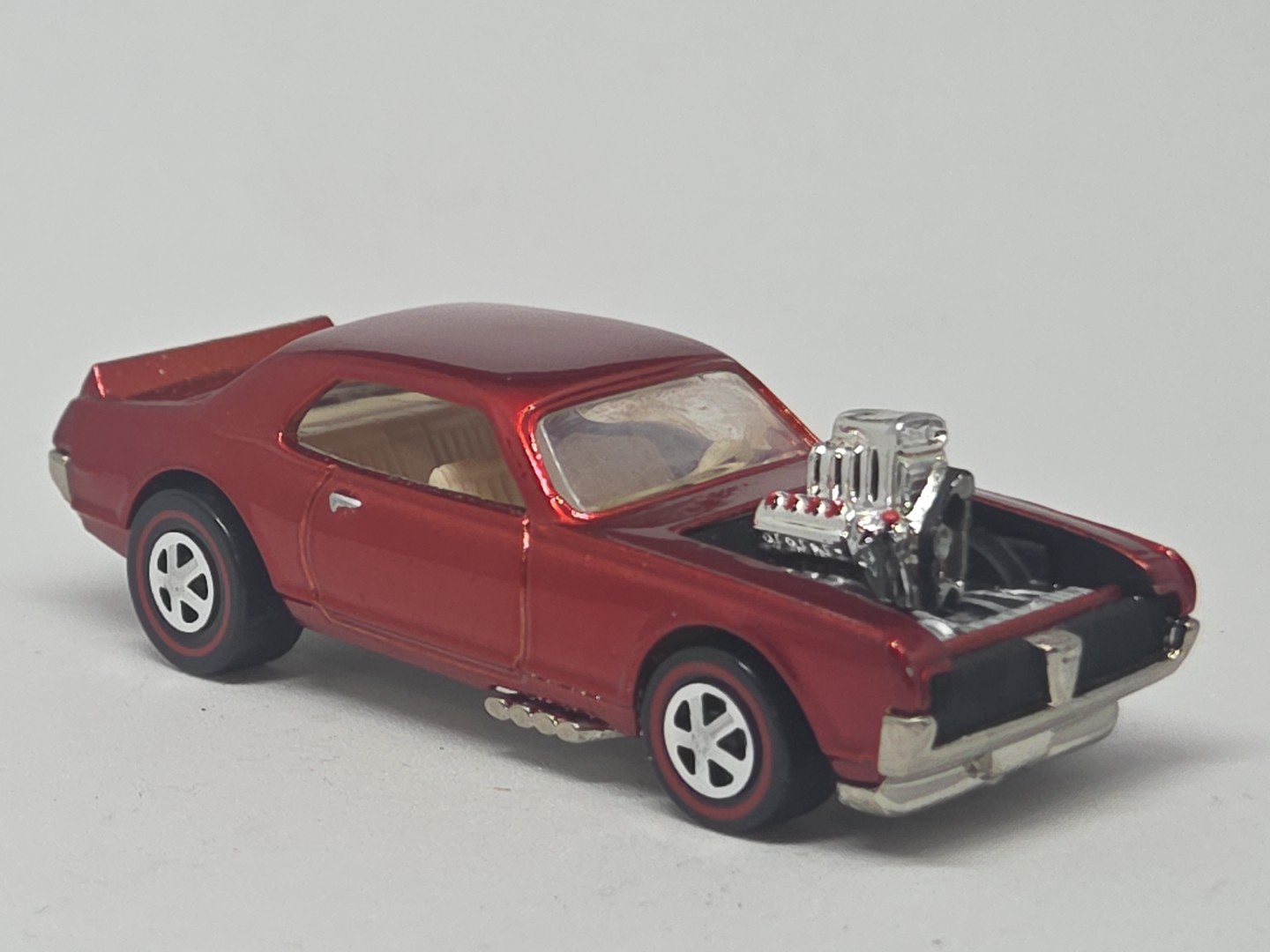 1998 Hot Wheels 30th Anniversary Nitty Gritty Kitty Custom Cougar Red Redline