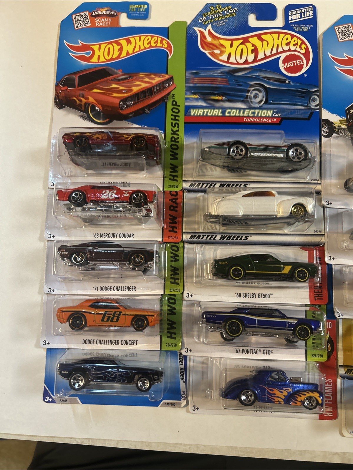 Hot Wheels Lot Of 20 Cars- Various Years, Sets, Series And Models – Unopened