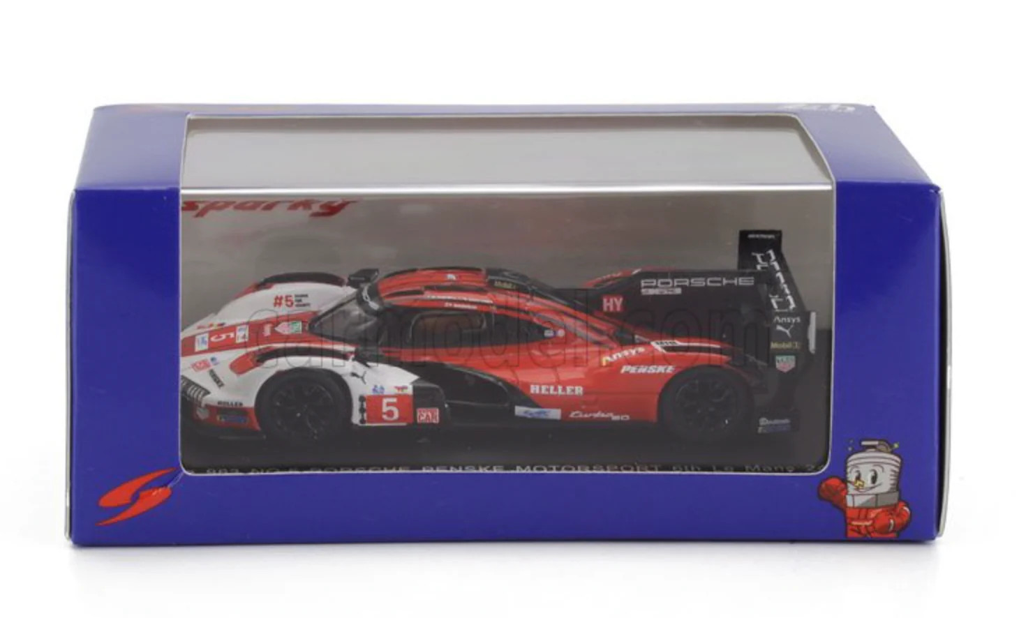 1:64 2024 Le Mans 24h — #5 Porsche 963 Penske Motorsport — Spark Y404