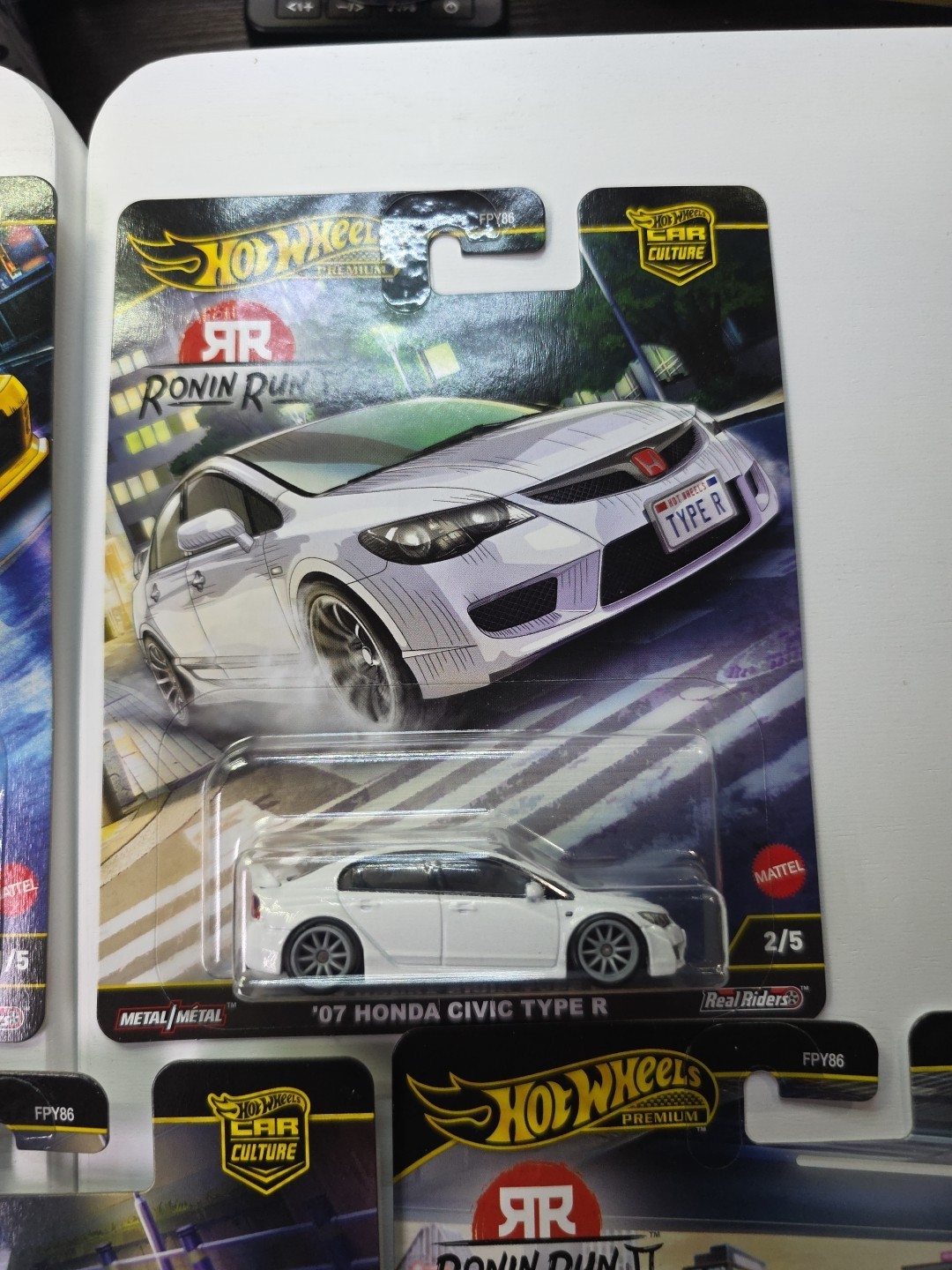 2025 Hot Wheels – Ronin Run 2 II – Car Culture Premium Set of 5