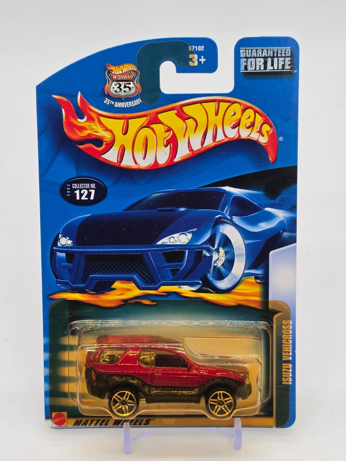 Hot Wheels – Isuzu Vehicross – Red – Yellow Blister