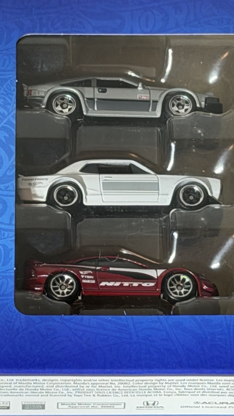 Hot Wheels Silver Series 6 Pack JDM Set Toyota Supra Nissan Skyline Honda Civic