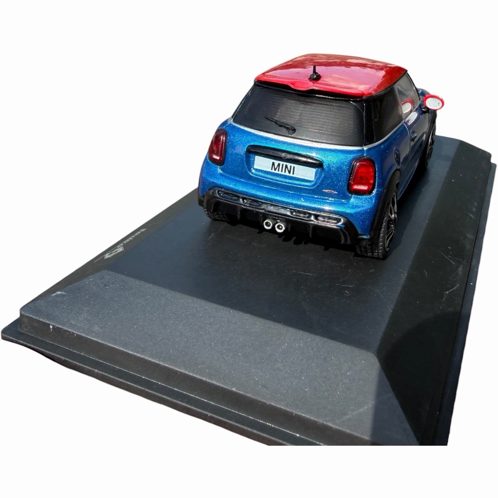 F56 MINI Cooper S John Cooper Works Blue Diecast car 1:43 Scale
