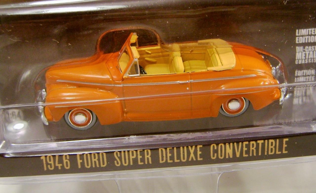 1948 ’48 FORD SUPER DELUXE CONVERTIBLE VINTAGE AD CARS SERIES 10 GREENLIGHT 2024