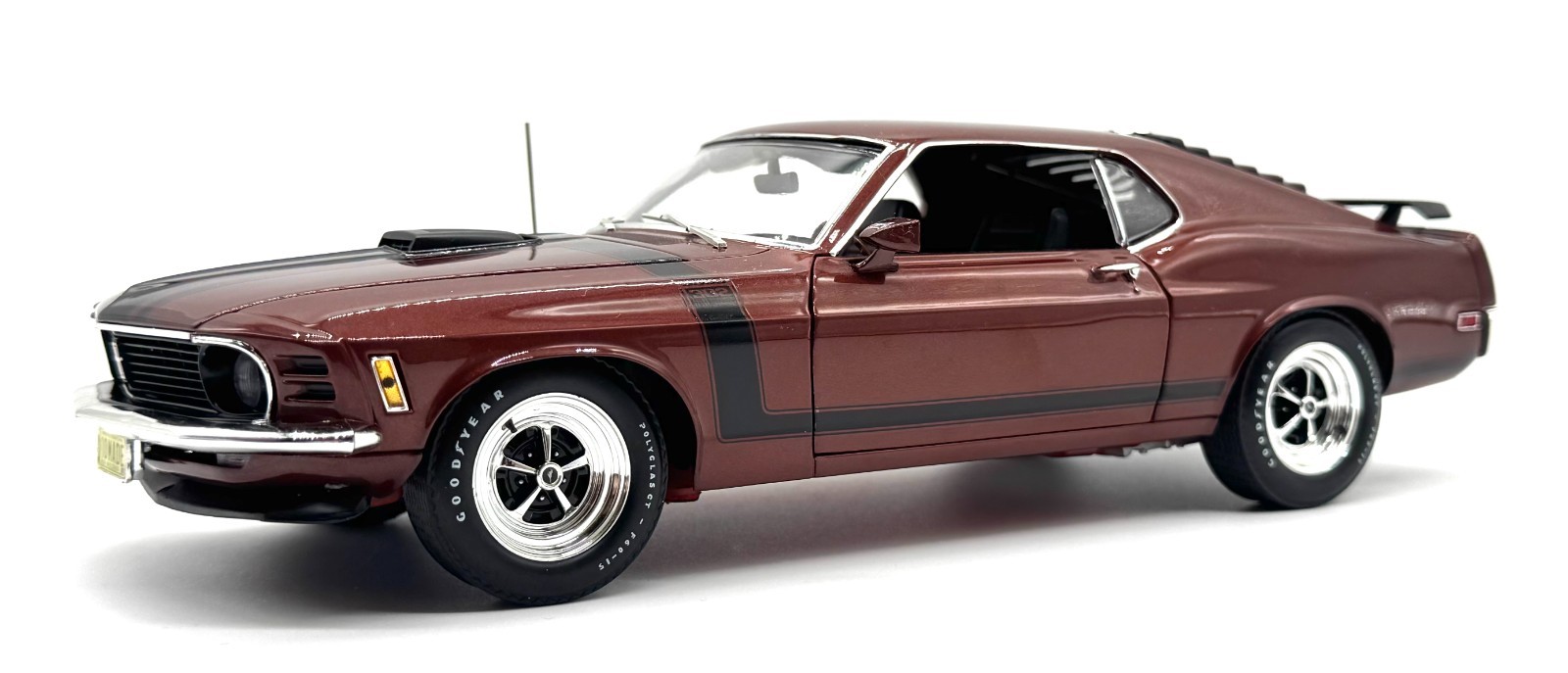 1/18 1970 Mustang Boss 302, Chestnut Metallic – Supercar Collectibles Exclusive