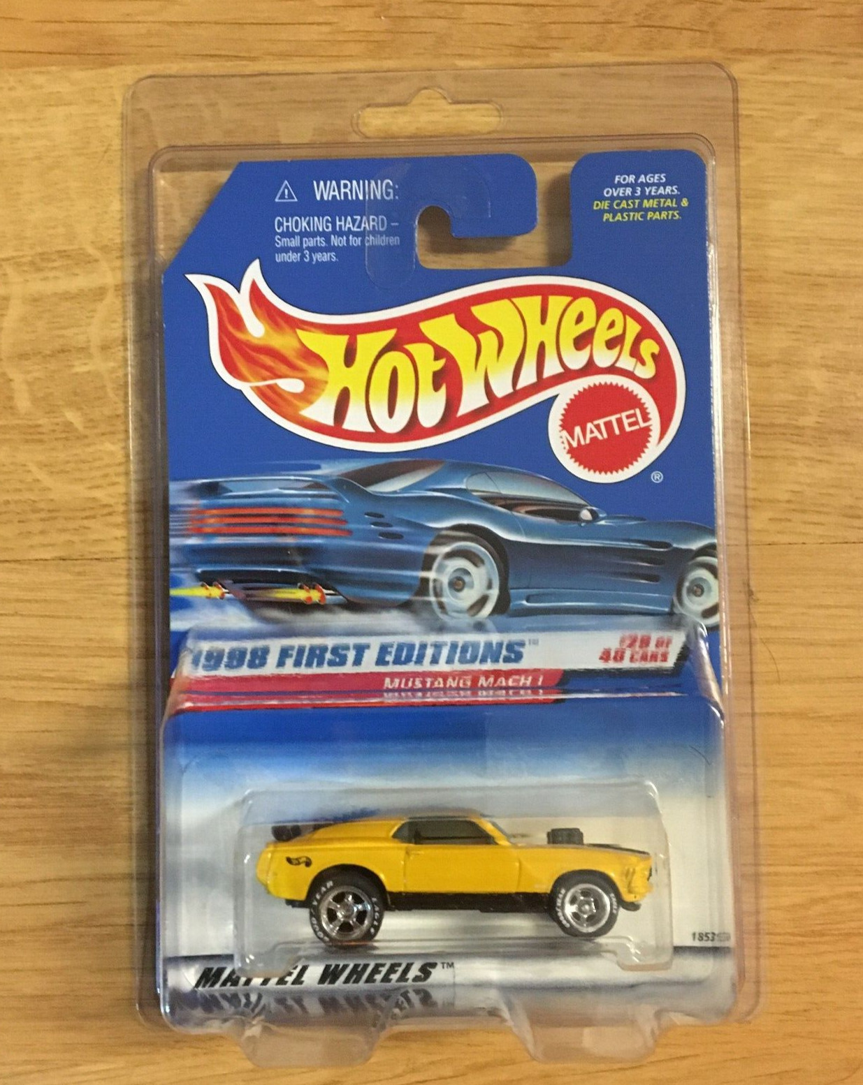 Hot Wheels 1998 FE ’70 Ford Mustang Mach 1 CUSTOM Super Real Riders Wheel Swap