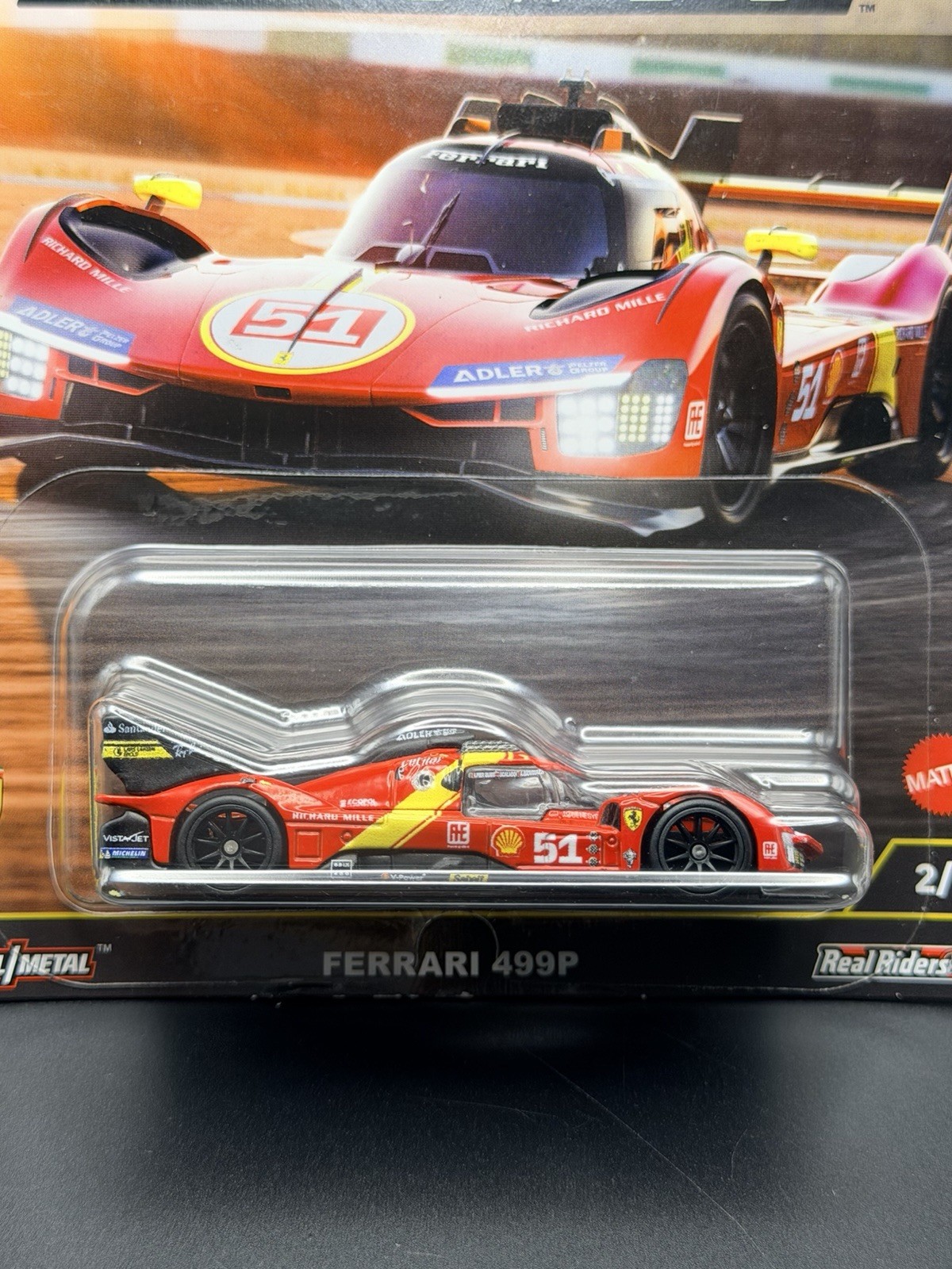 Hot Wheels Premium 2025 Car Culture Circuit Legends Ferrari 499P Red 1:64