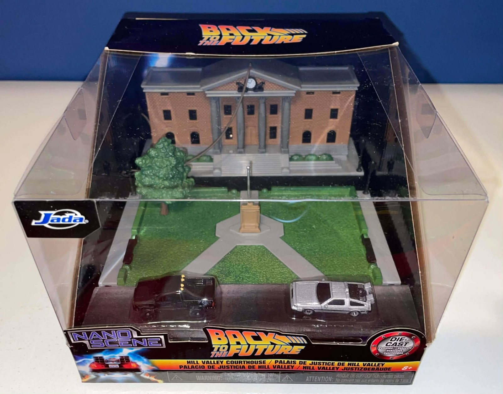 Jada Hollywood Rides Nano Scene BACK TO THE FUTURE Hill Valley Courthouse MIB
