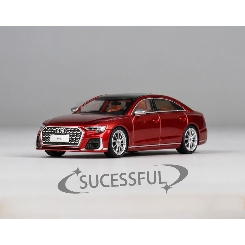 1/64 JKM Red S8 L D5 Detailed Luxury Sport Sedan Diecast Collectible