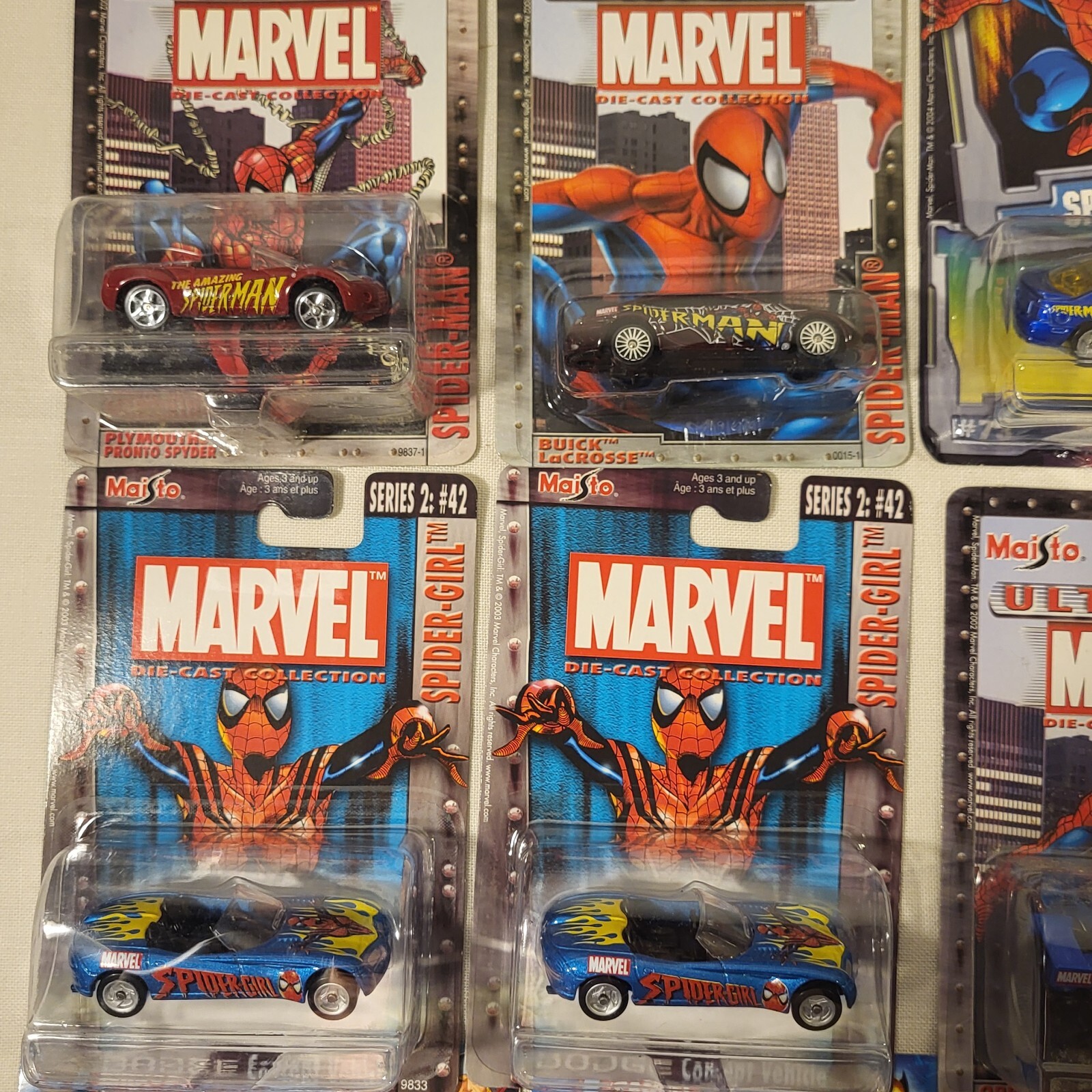 Maisto Marvel Diecast Collection Large Lot Of 24 ALL NEW