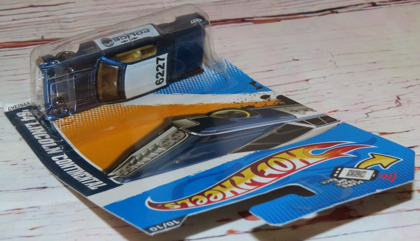 Hot Wheels HW Main Street ’64 Lincoln Continental Police