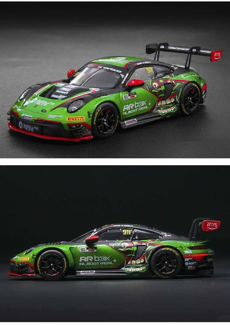 [Pre-order]AR 1:64 Porsche 911 GT3 R GT World Challenge Asia Mandalika Diecast