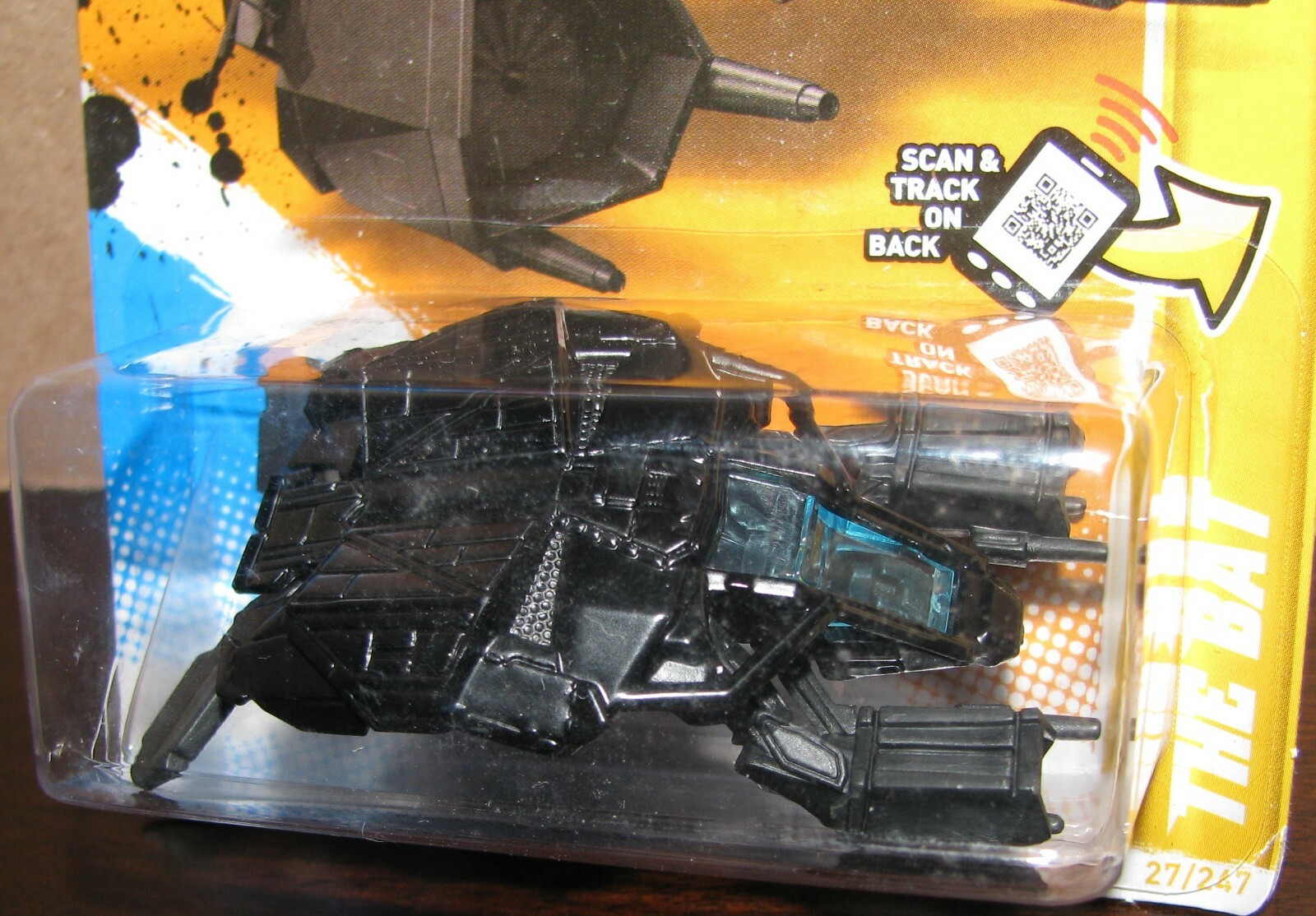 Hot Wheels 2012 New Models #27 The Bat The Dark Knight Rises Batman #1