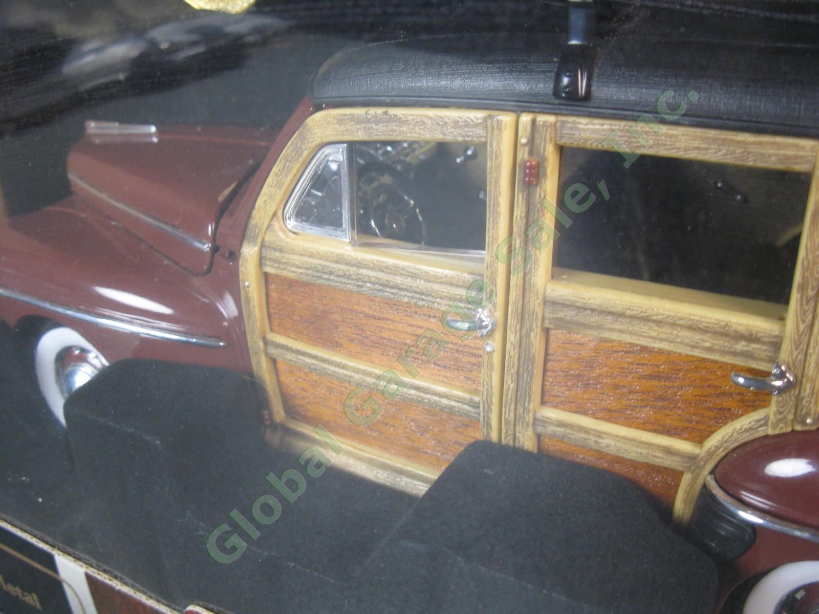 1948 Ford Super Deluxe Woody Station Wagon Diecast Truck 24K Gold Plated Coin NR
