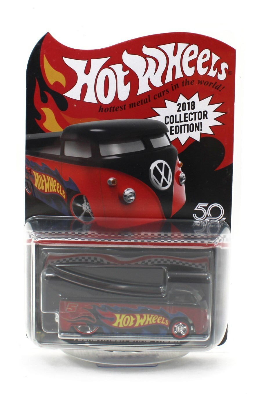HOT WHEELS 2018 Collector Edition = Volkswagen VW Drag Truck *NEW IN PROTECTO*
