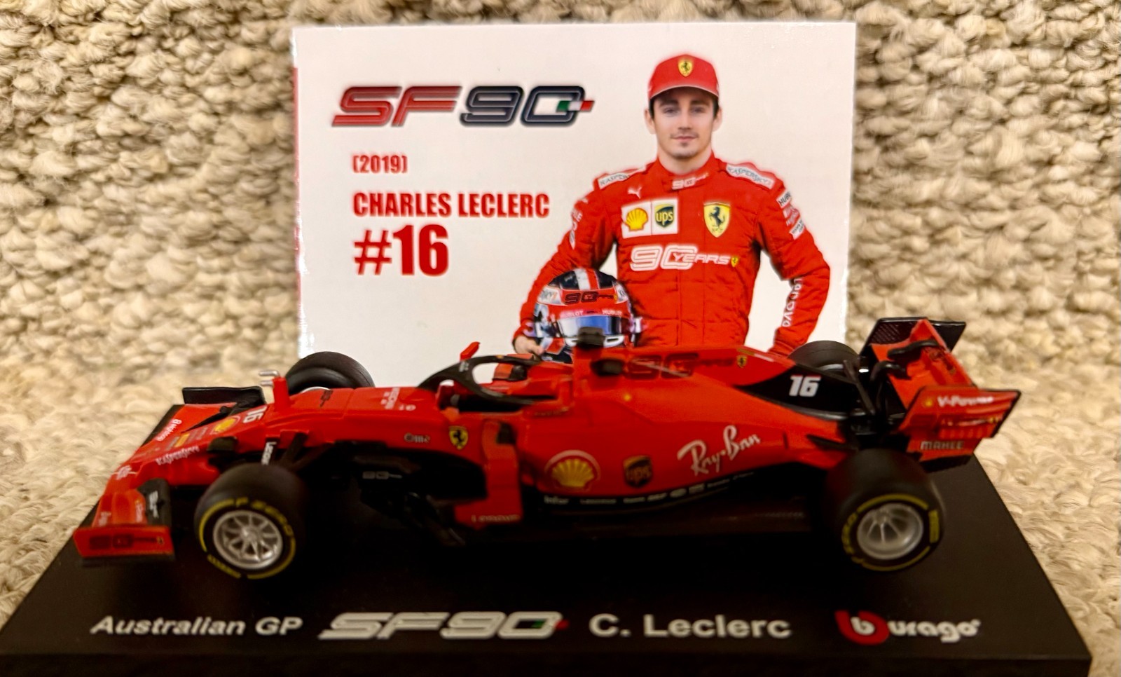 All new from Bburago Formula 1 cars 1:43 Ferrari, Mclaren, Red Bull and Mercedes