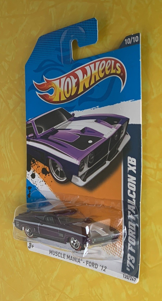2012 Hot Wheels Super Treasure Hunt ’73 Ford Falcon XB w/ Protector
