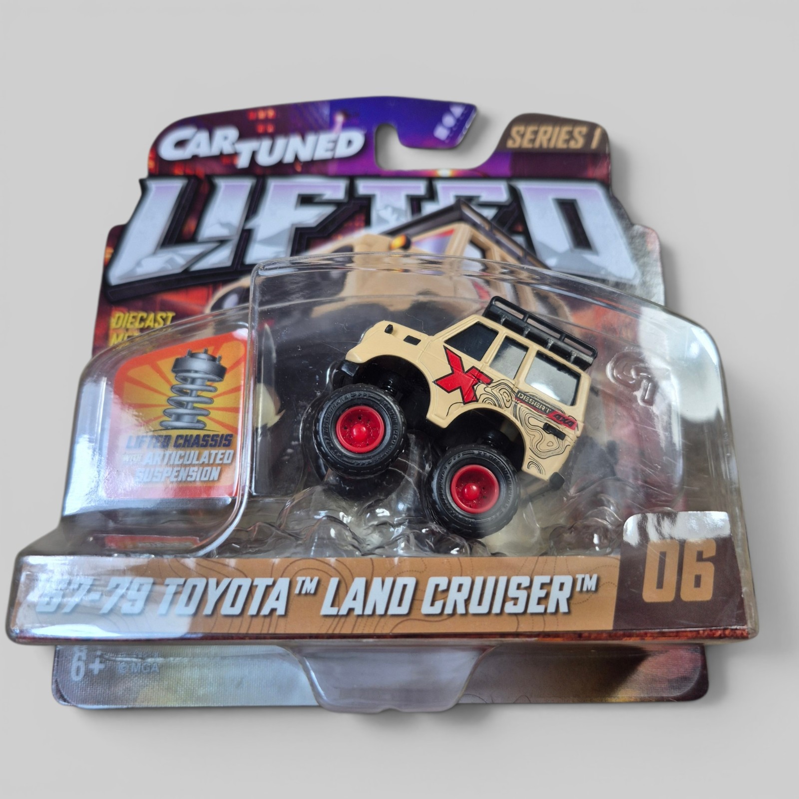 CAR TUNED LIFTED 1967-1979 TOYOTA LAND CRUISER Collectible DieCast 1:64 Series 1