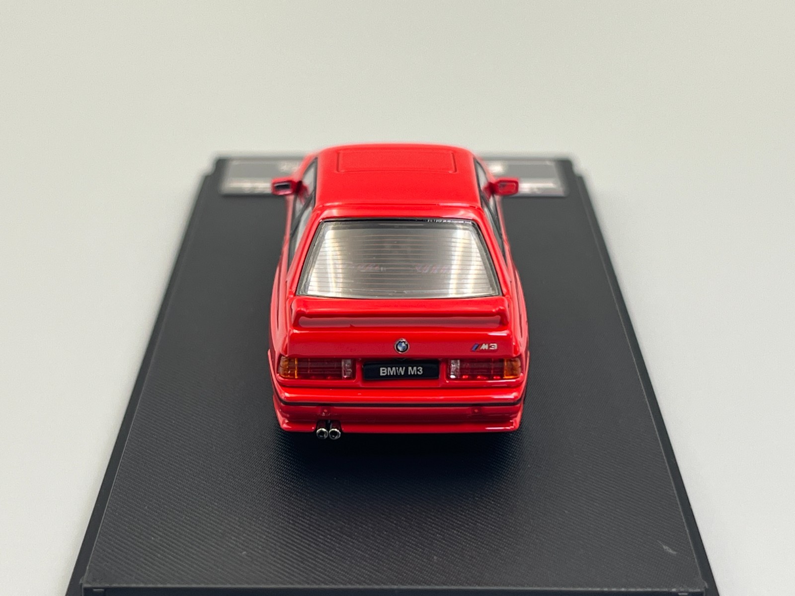 BMW E30 M3 Sport Evolution Red 1/64 scale Mortal Model with case
