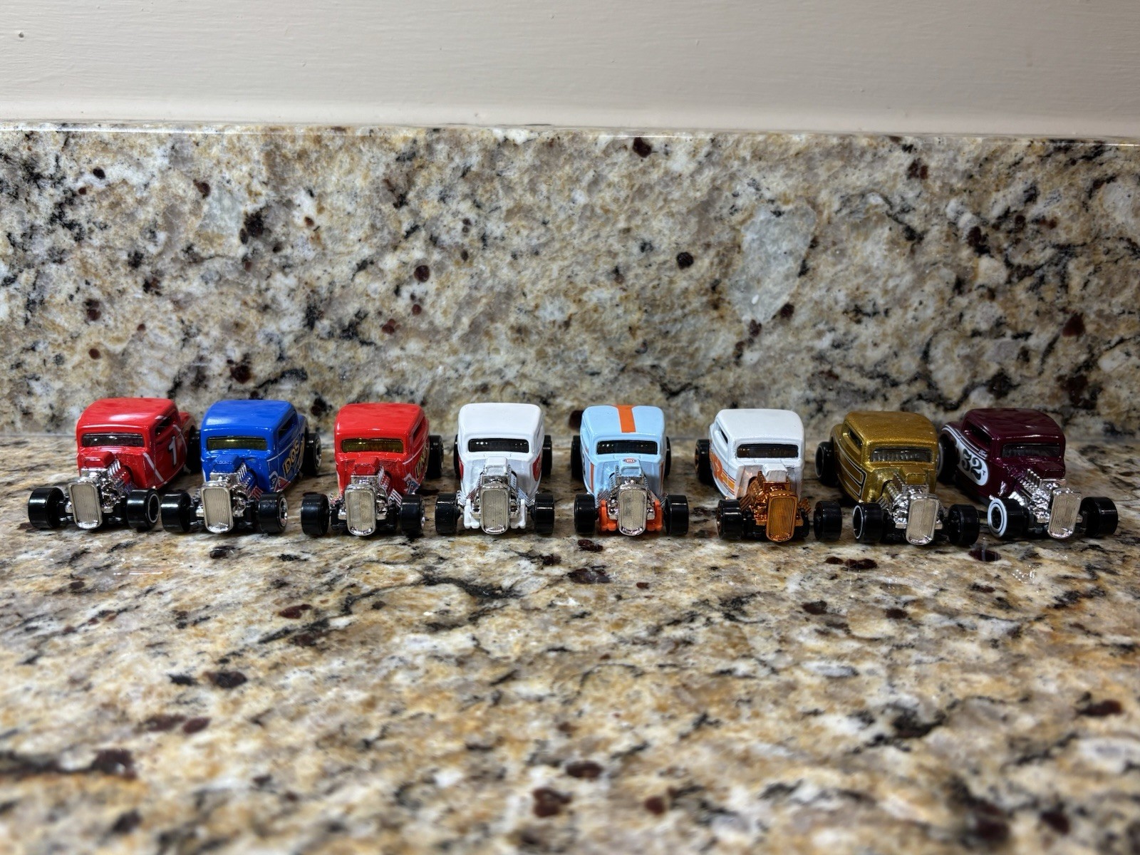 Hot Wheels RED EDITION ‘32 Ford, Mainlines, Multipack NEW LOOSE lot of 8