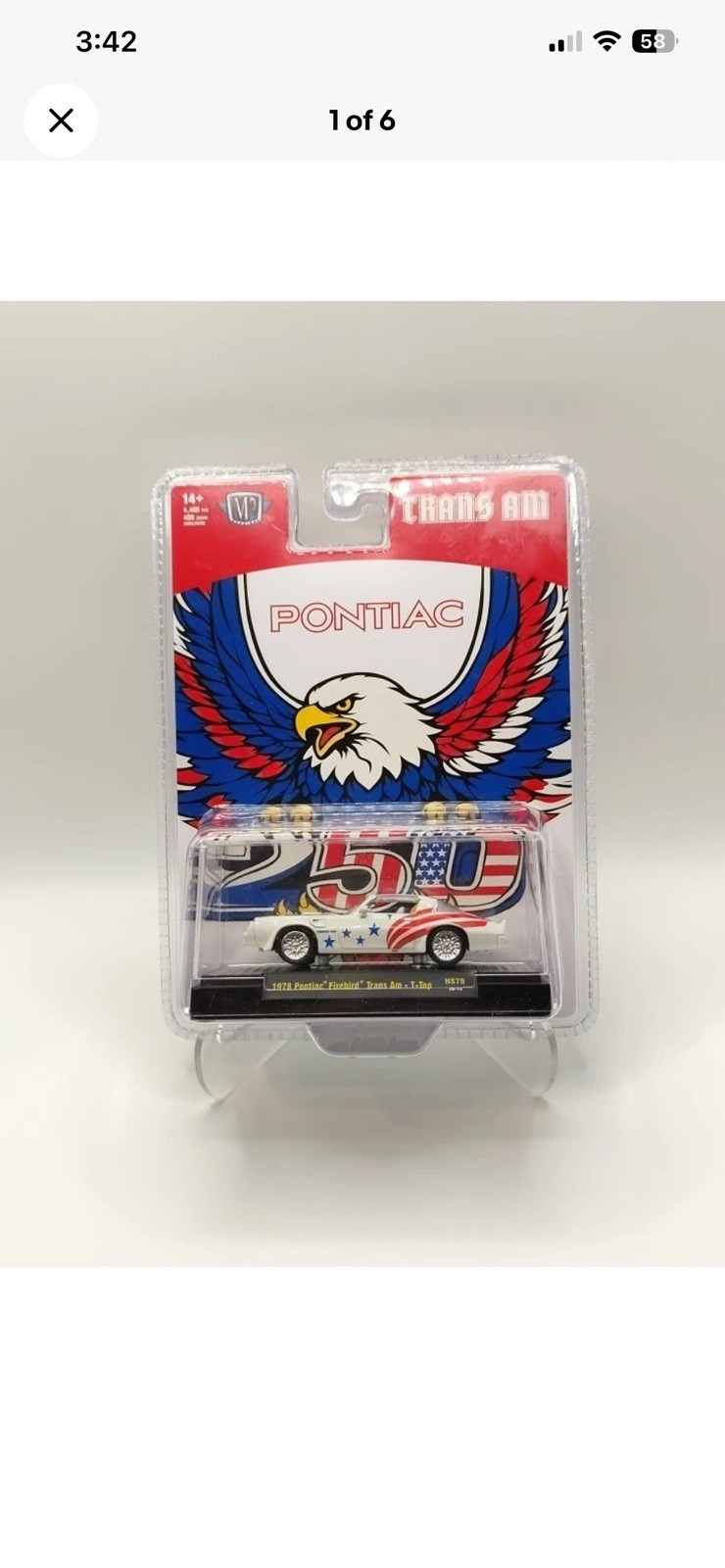 250TH M2 Machines 1:64 1978 Pontiac Firebird Trans Am T-Top GREAT DEAL!!