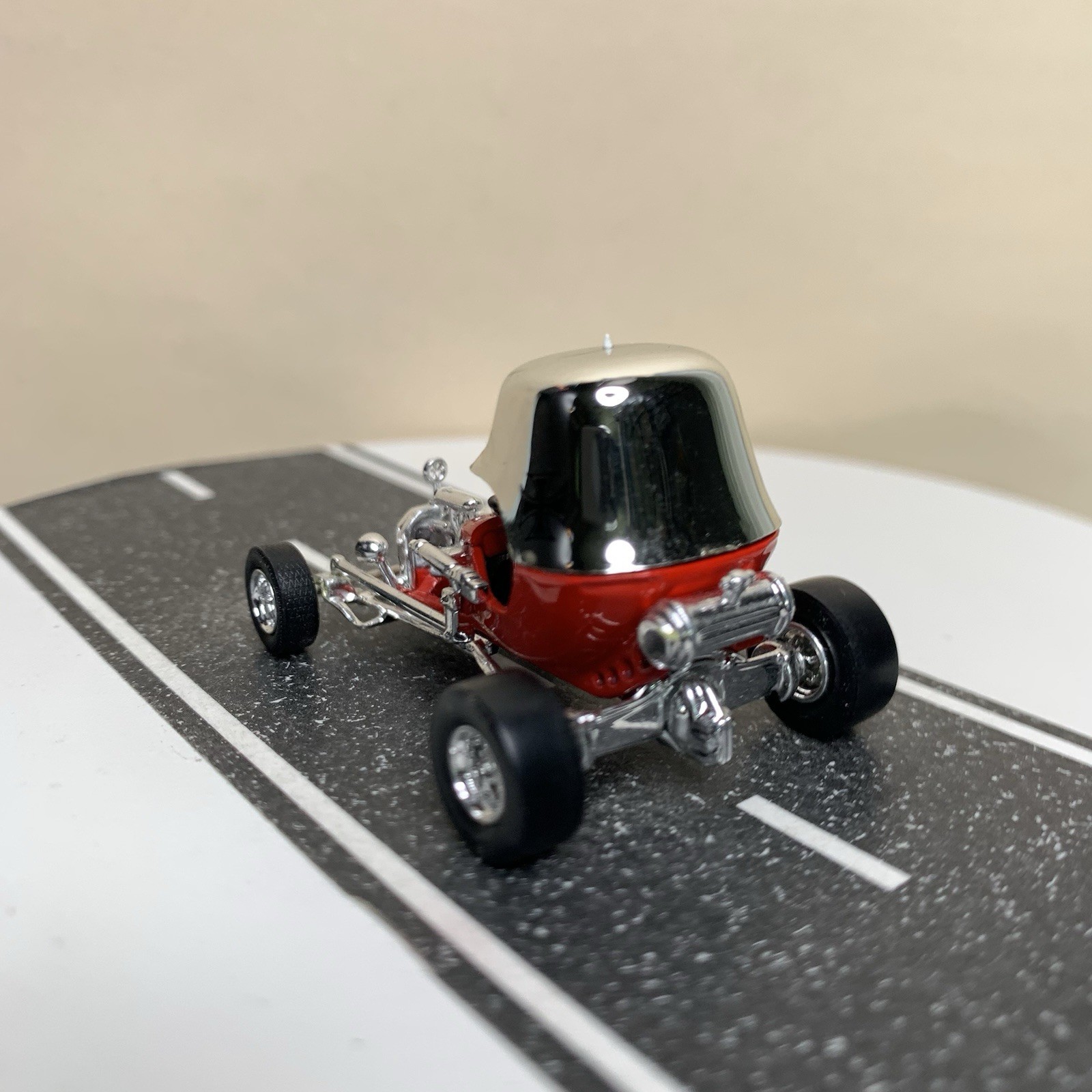 Hot Wheels 100% Collectibles Psychedelic Relics Series Red Baron Hot Rod 1:64 NM