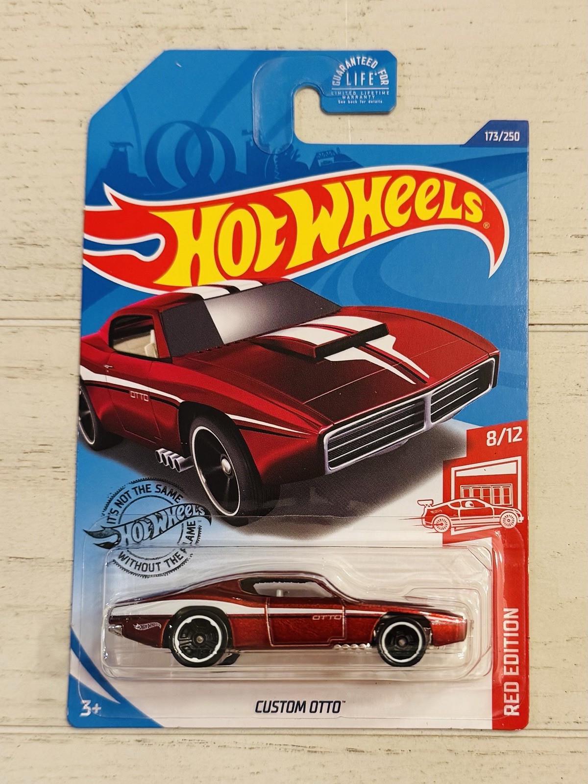 Hot Wheels Custom Otto 2026 STH Super Treasure Hunt & 2017 Target Red Edition